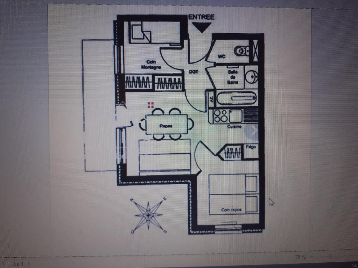 Valfrejus - Appartement "L'Erable" Les Chalets De Florence 2 - Chaleureux Et Fonctionnel - Plein Centre A Cote Des Telecabines - 4 A 7 Pers 외부 사진